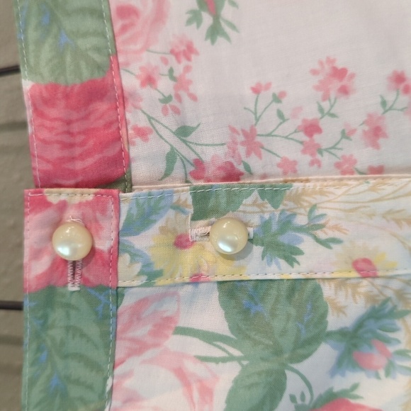 Ralph Lauren Romantic Floral Vintage Cottagecore Maxi Skirt Summer Coquette - Picture 3 of 15